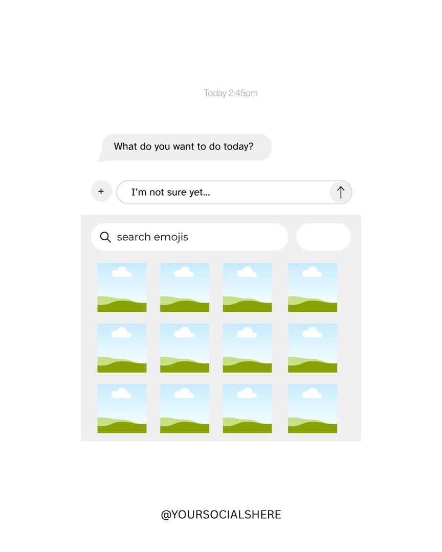 What to do today Instagram template, editable in Canva