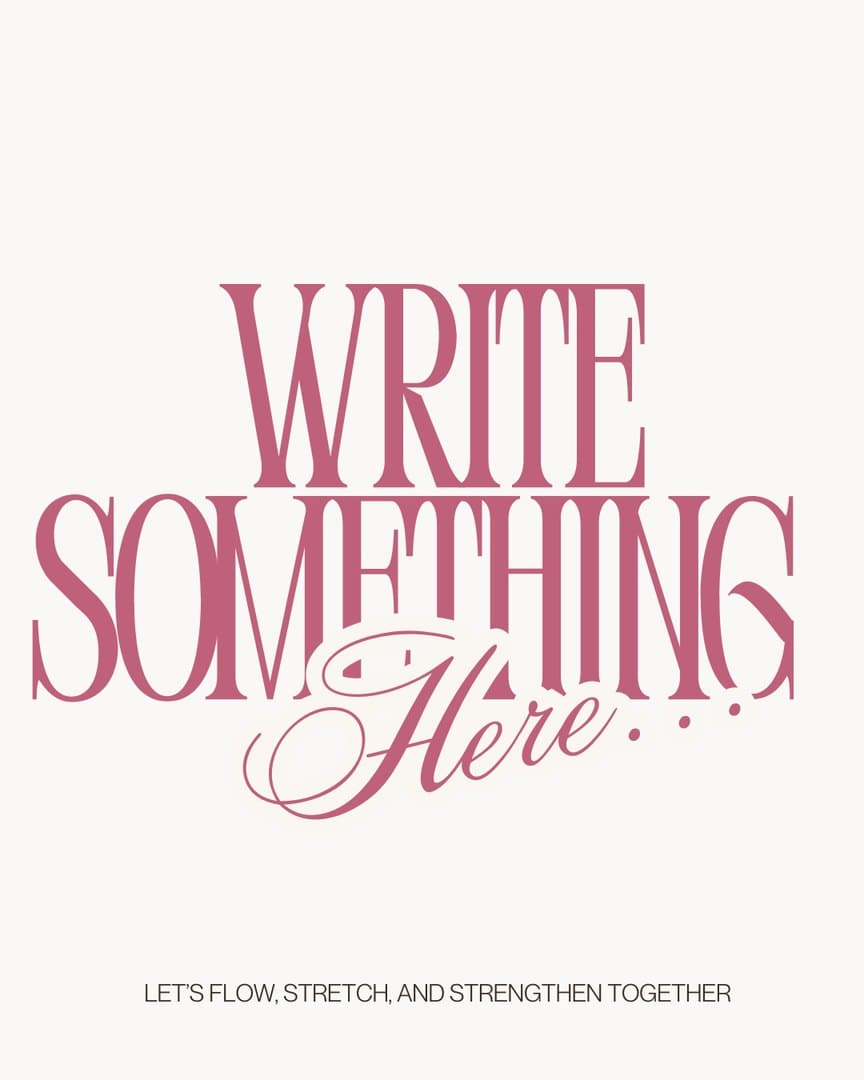 An editable Canva quote template in dusty pink
